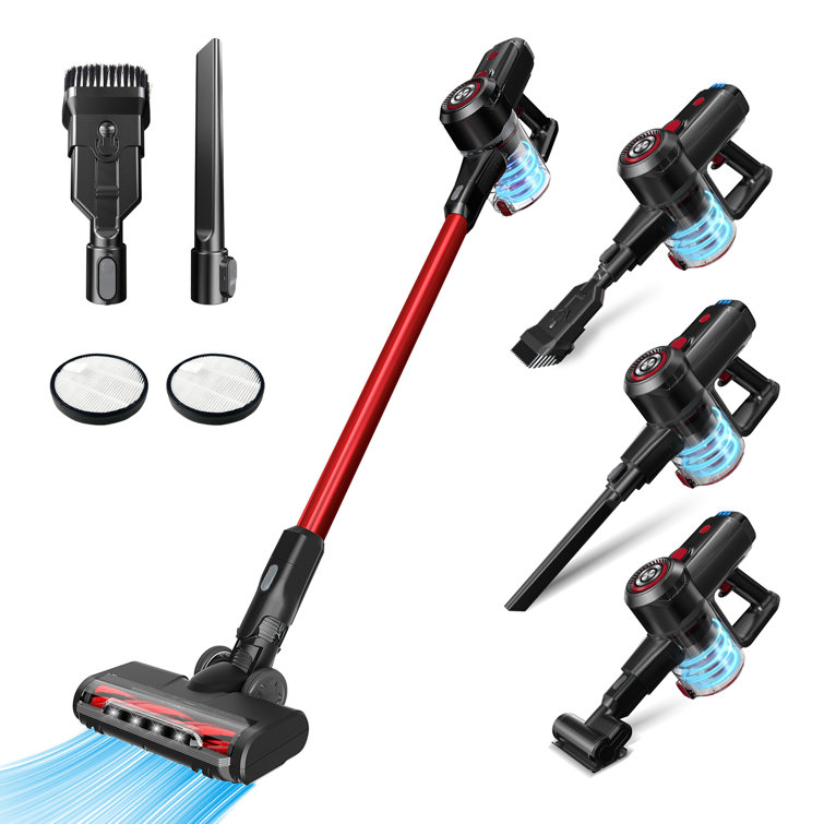 Yoma V20 Cordless Bagless Stick Vacuum & Reviews Wayfair